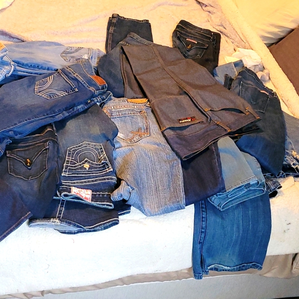Designer Jeans Lot of 15